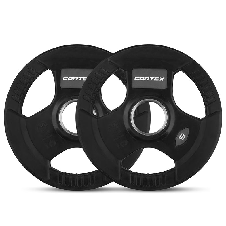5kg Tri-Grip V2 50mm Olympic Plates (Pair)