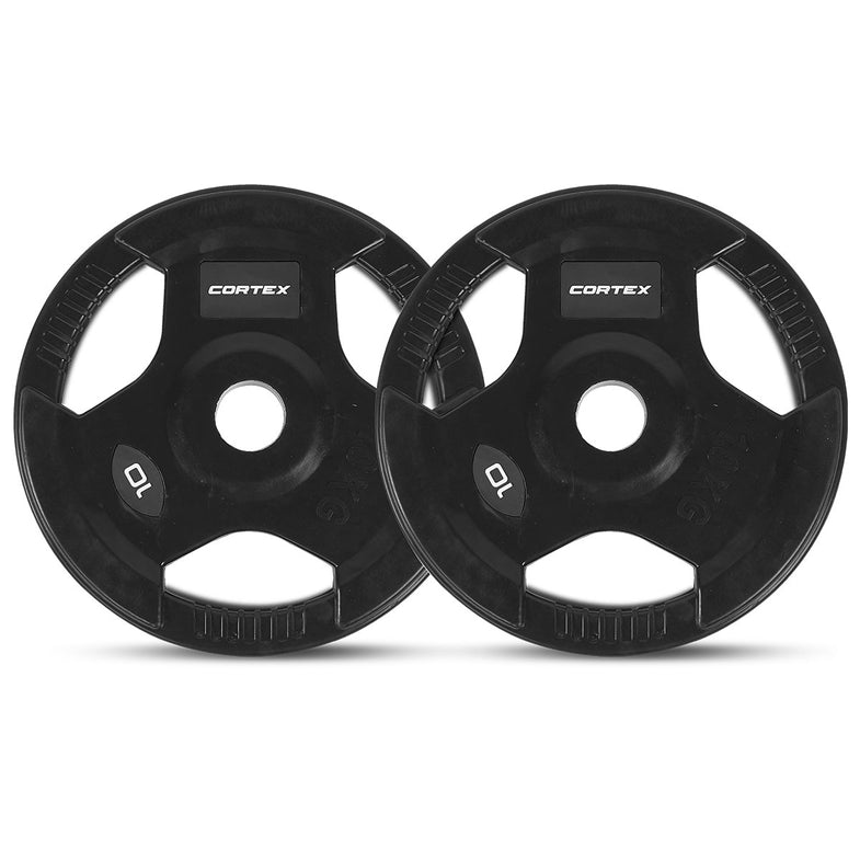 10kg Tri-Grip V2 50mm Olympic Plates (Pair)