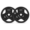 80kg Tri-Grip V2 50mm Olympic Plate Set