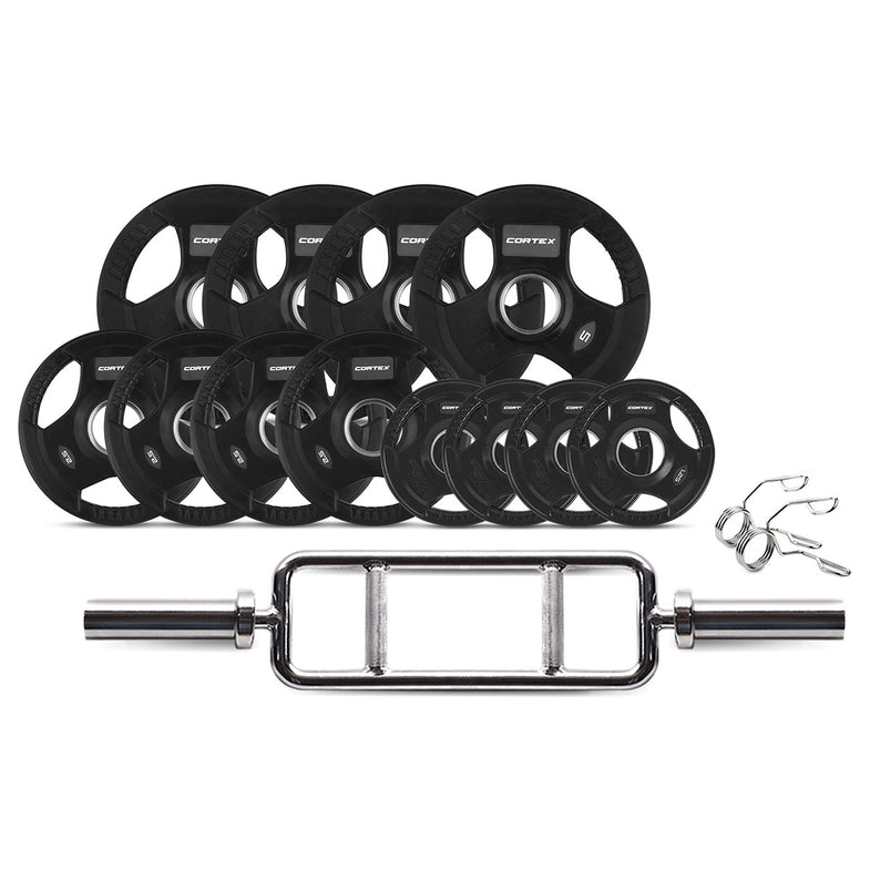 40kg Tri Bar V2 50mm Olympic Weight Set