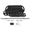 145kg Tri-Grip V2 50mm Olympic Plate Set