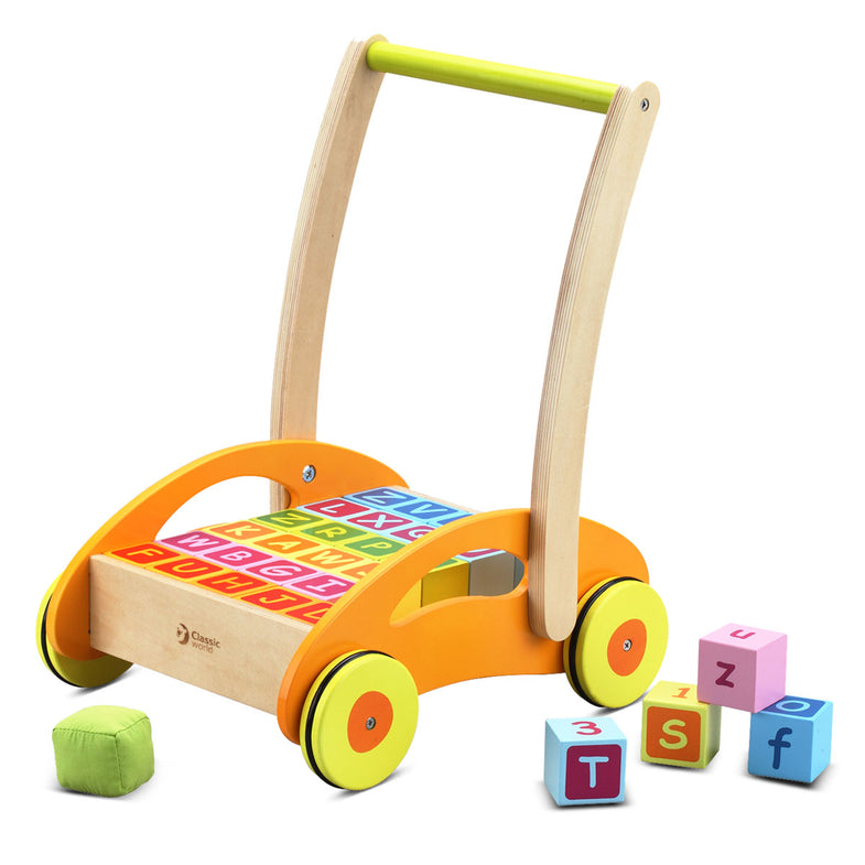 Baby Walker with Blocks