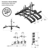 Destination Hitch 4 Bike, 2" Bike Rack