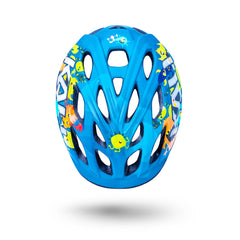 Chakra Child Kids Helmet - Monsters Blue