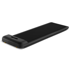 C2 Black WalkingPad Treadmill with 150cm Dual Motor Automatic Standing Desk in Oak and Cable Management Tray