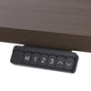 ErgoDesk Electric Standing Desk 140cm (Walnut/Black)
