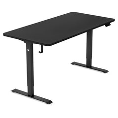ErgoDesk Electric Standing Desk 160cm (Black/Black)