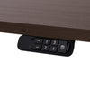 ErgoDesk Electric Standing Desk 160cm (Walnut/Black)