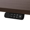 ErgoDesk Electric Standing Desk 180cm (Walnut/Black)