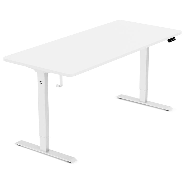 ErgoDesk Electric Standing Desk 180cm (White/White)