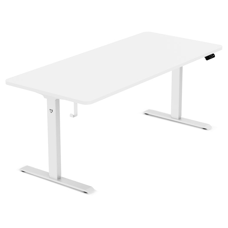 ErgoDesk Electric Standing Desk 180cm (White/White)