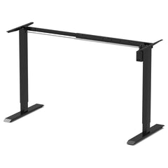 ErgoDesk Electric Standing Desk Frame Only - Black (Suits 120cm to 150cm)