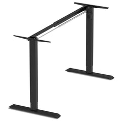 ErgoDesk Electric Standing Desk Frame Only - Black (Suits 120cm to 150cm)