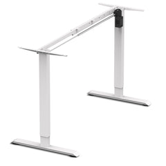ErgoDesk Electric Standing Desk Frame (180, White)