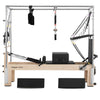 Contour Cadillac Pilates Reformer with Full Trapeze Table (Black)