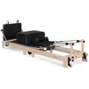 Contour Folding Wooden Pilates Reformer Machine - Black