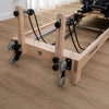 Contour Folding Wooden Pilates Reformer Machine - Black