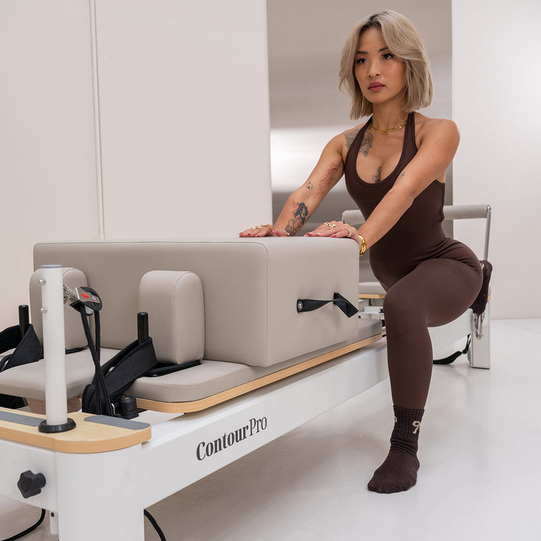 Contour Pro Aluminum Pilates Reformer Bed Set (Hepburn)