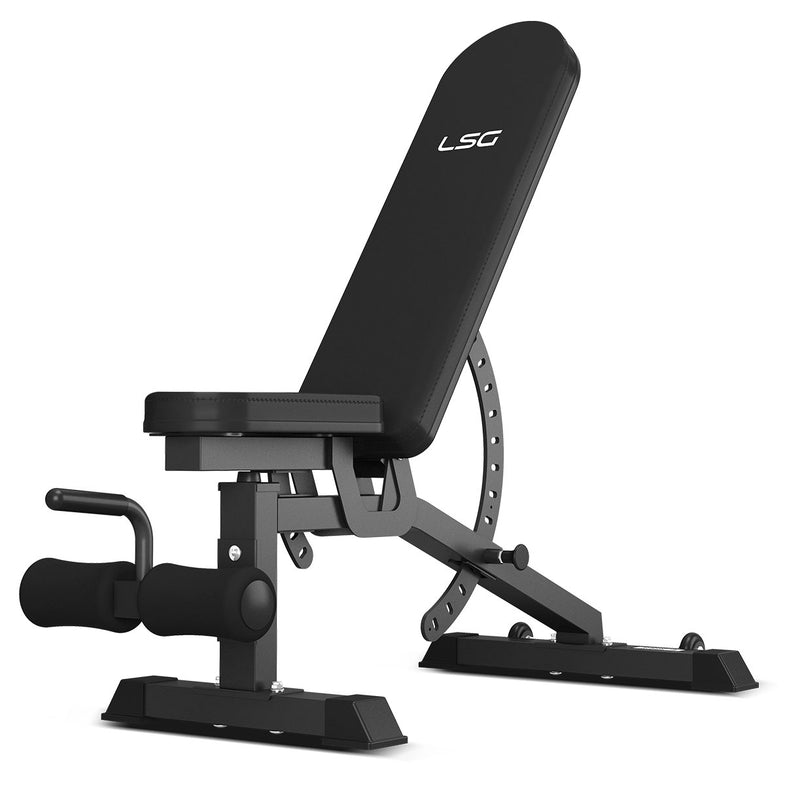 GRK-110 Space Saving Multi-Function Rack with 74kg Cable Crossover + FID Bench + 90kg Olympic Bumper Weight Package