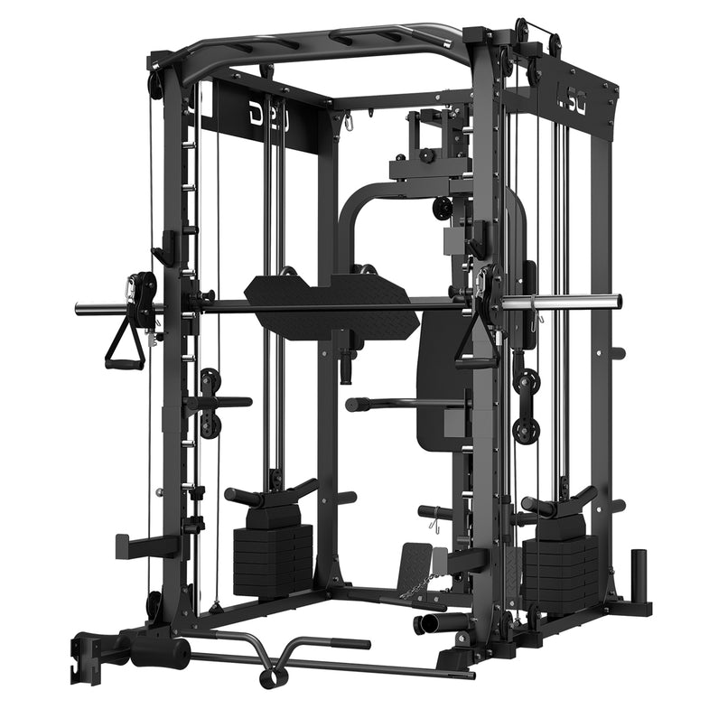 GRK200 10-in-1 Home Gym Station, Power Rack, Smith Machine and Cable Crossover