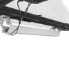 Pacer M5 Treadmill + ErgoDesk Automatic White Standing Desk 150cm + Cable Management Tray