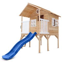 Archie Cubby House (Elevated) with 1.8m Slide (Blue)