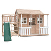 Finley Cubby House with 1.8m Green Slide