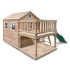 Finley Cubby House with 1.8m Green Slide