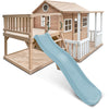 Finley Cubby House with 1.8m Slide (Pastel Blue)