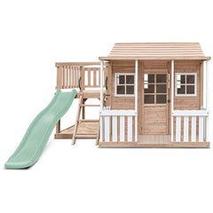 Finley Cubby House with 1.8m Slide (Pastel Pink)