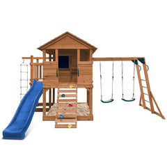Kingston Cubby House with Blue Slide