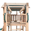 Kingston Cubby House with 2.2m Slide (Green)