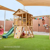 Kingston Cubby House with 2.2m Slide (Green)