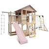 Kingston Cubby House with 2.2m Slide (Pastel Pink)