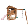 Kingston Cubby House with 2.2m Slide (Pastel Pink)
