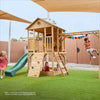 Kingston Cubby House with 2.2m Slide (Pastel Pink)