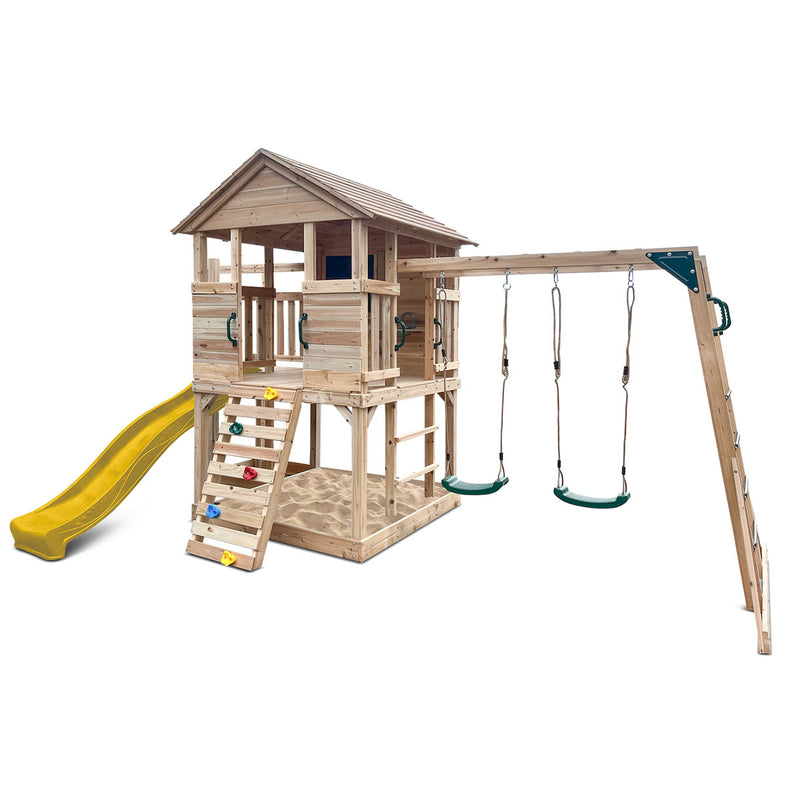 Kingston Cubby House with Yellow Slide