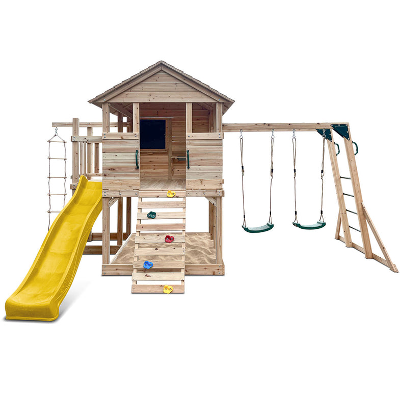 Kingston Cubby House with Yellow Slide