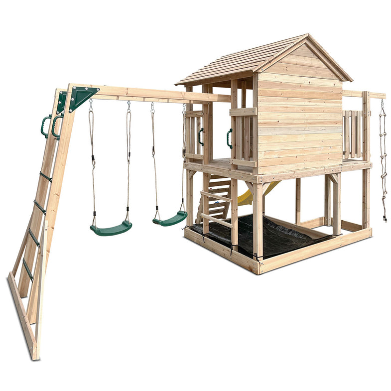 Kingston Cubby House with Yellow Slide