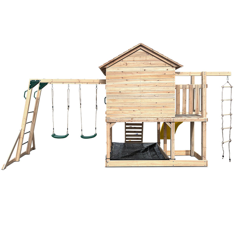 Kingston Cubby House with Yellow Slide