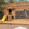 Kingston Cubby House with Yellow Slide