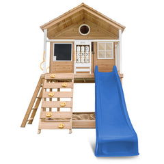 Warrigal Cubby House with 2.2m Slide (Blue)