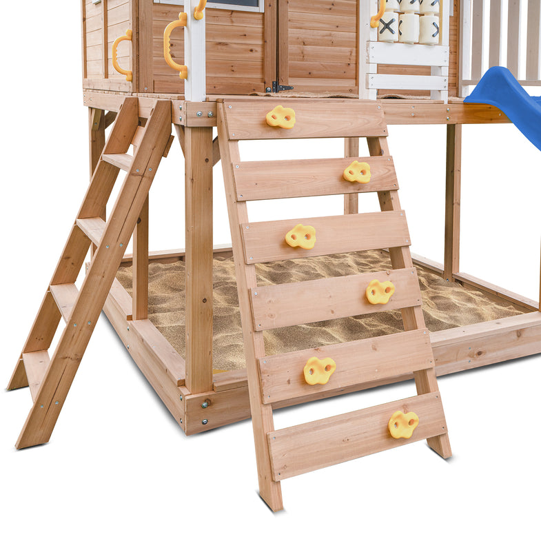 Warrigal Cubby House with 2.2m Slide (Blue)