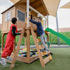 Warrigal Cubby House with 2.2m Slide (Green)