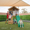 Warrigal Cubby House with 2.2m Slide (White)