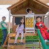 Warrigal Cubby House with 2.2m Slide (Pastel Blue)