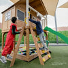 Warrigal Cubby House with 2.2m Slide (White)