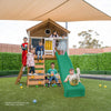 Warrigal Cubby House with 2.2m Slide (Pastel Blue)