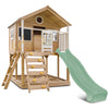 Warrigal Cubby House with 2.2m Slide (Pastel Green)