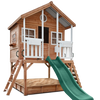 Winchester Cubby House (Elevated 1.2m) with 2.2m Slide (Green)